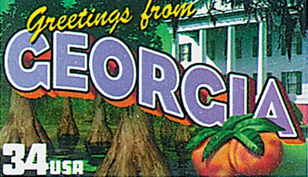Georgia Becomes 4th State — Mystic Stamp Discovery Center