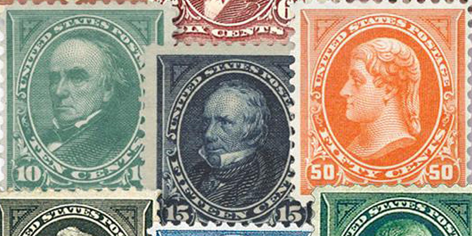 U.S. Stamps Printed on Watermarked Paper