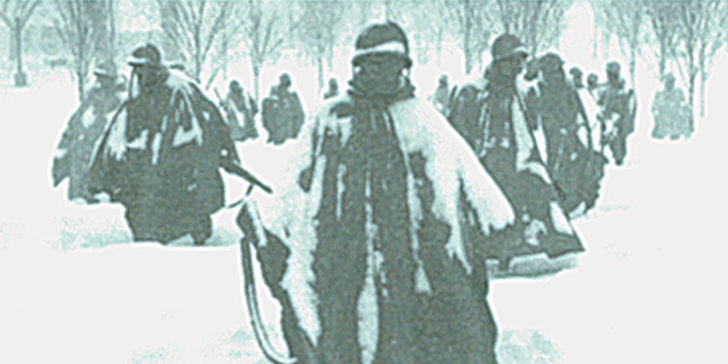 Opening of Korean War Veterans Memorial