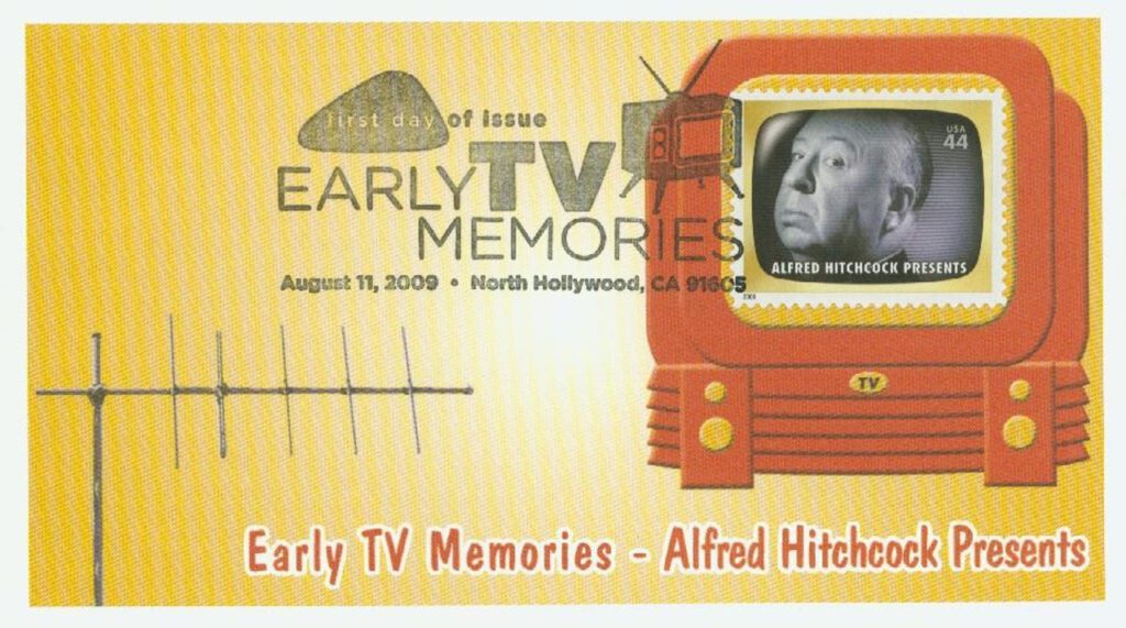 #4414o - 2009 44c Early TV Memories: Alfred Hitchcock Presents Fleetwood First Day Cover