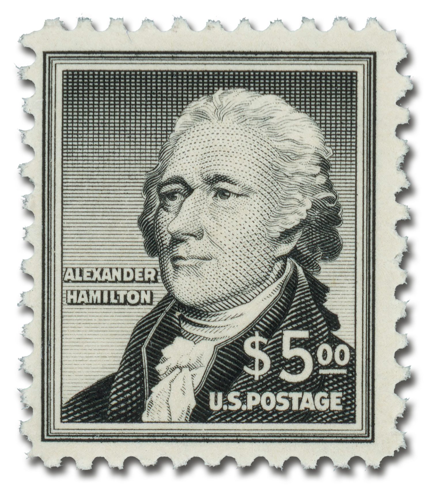 #1053 - 1956 $5 Liberty Series: Alexander Hamilton