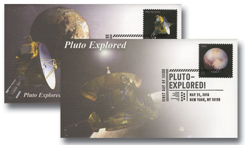 # 5077-78 - 2016 First-Class Forever Stamp - Pluto Explored!