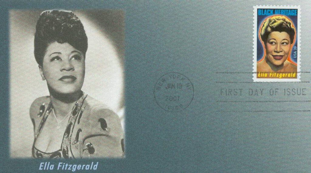 #4120 - 2007 39c Black Heritage: Ella Fitzgerald Fleetwood First Day Cover