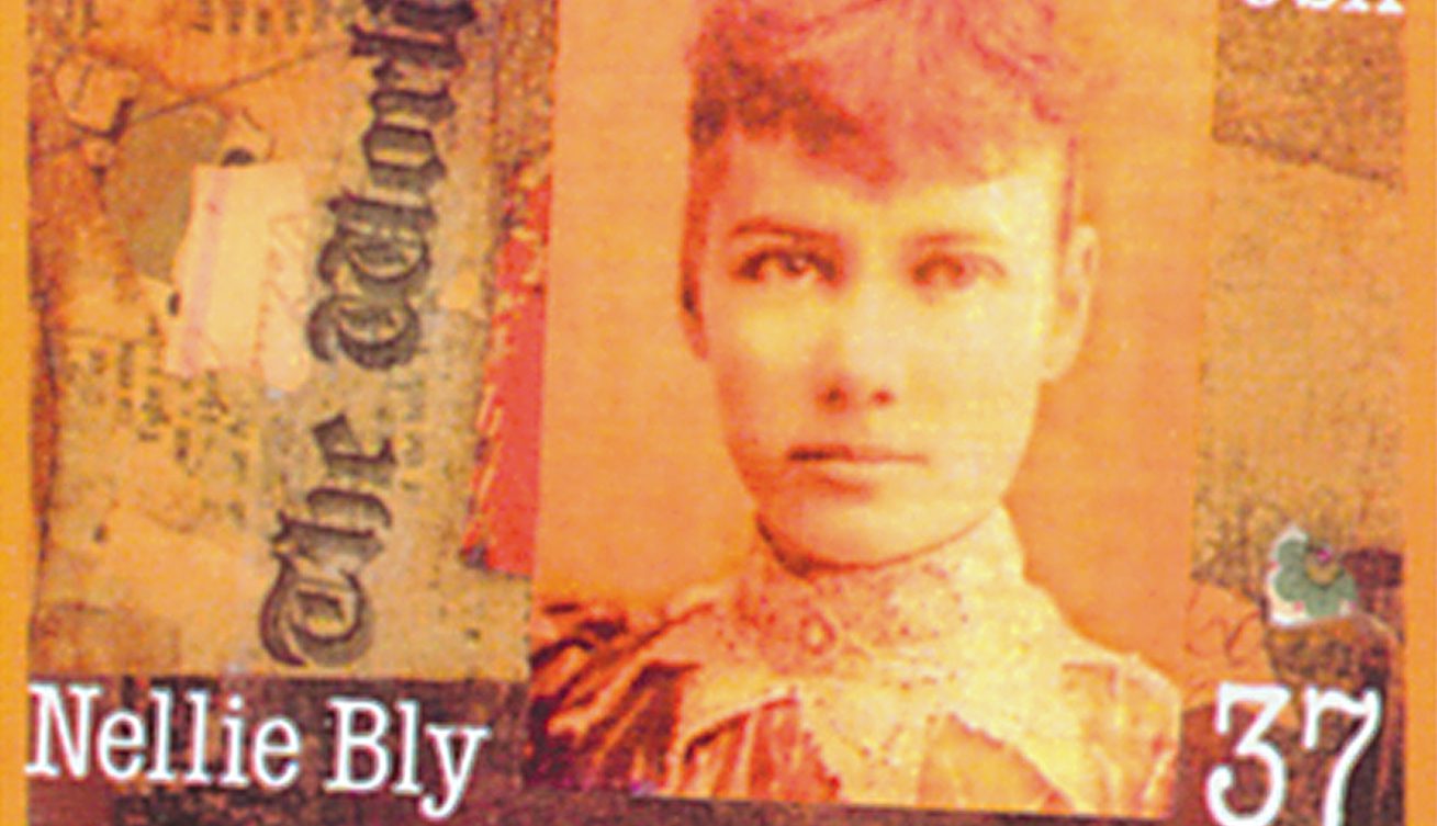 Nellie Bly Begins Record-Setting Trip Around the Globe 