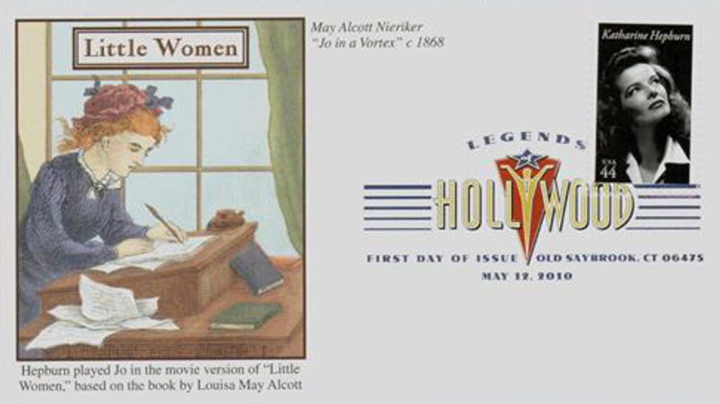 #4461 - 2010 44c Legends of Hollywood: Katharine Hepburn Fleetwood First Day Cover with Digital Color Cancel