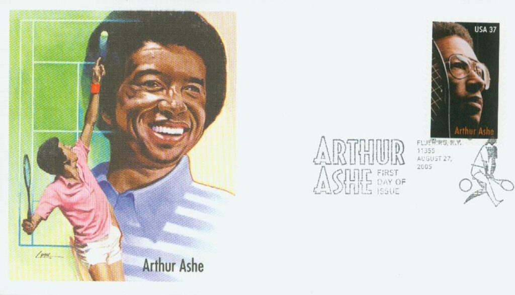 #3936 - 2005 37c Arthur Ashe Fleetwood First Day Cover