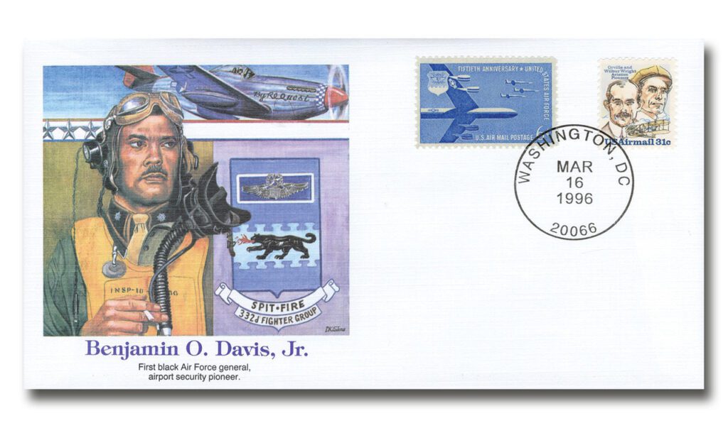#113815
1996 Pioneers of Flight Benjamin O.Davis, Jr.