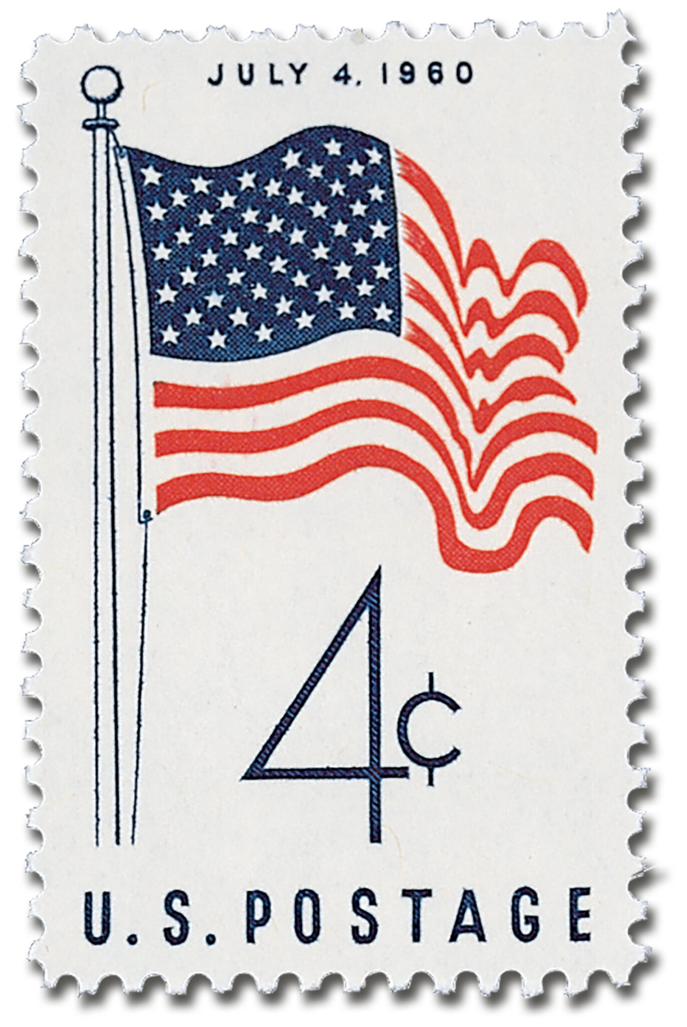 #1153
1960 4c 50-Star US Flag