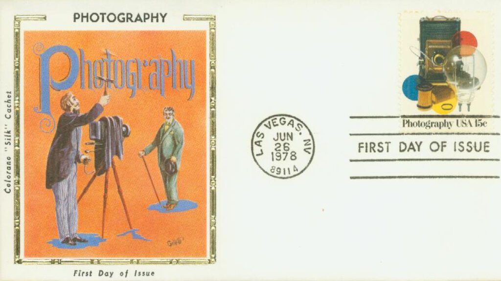 #1758 - 1978 15c Photography Colorano Silk Cachet First Day Cover