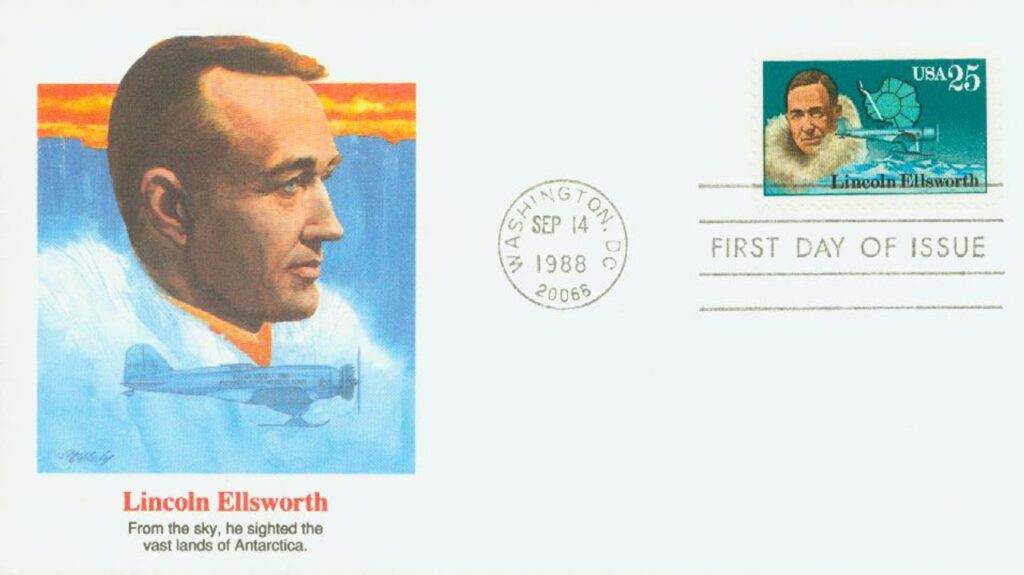 #2389 - 1988 25c Antarctic Explorers: Lincoln Ellsworth Fleetwood First Day Cover