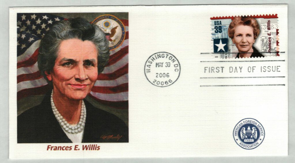 #4076b - 2006 39c American Diplomats: Frances Willis Fleetwood First Day Cover