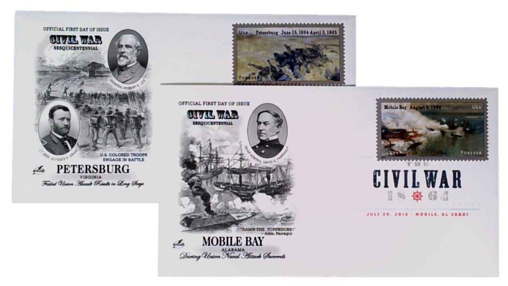 #4910-11 - 2014 First-Class Forever Stamp - The Civil War Sesquicentennial, 1864