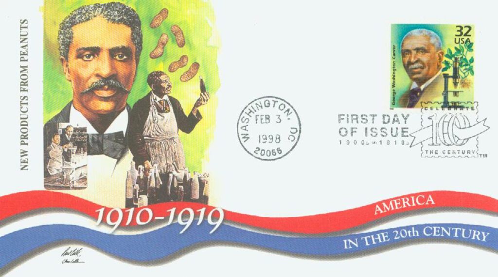 #3183c - 1998 32c Celebrate the Century - 1910s: George Washington Carver Fleetwood First Day Cover