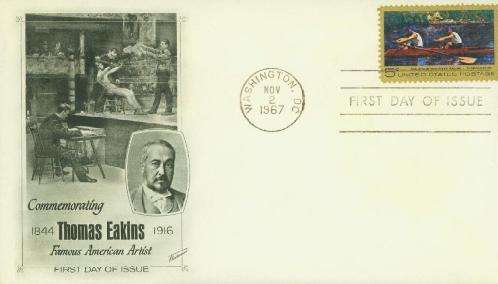 #1335 - 1967 5c Thomas Eakins Fleetwood First Day Cover