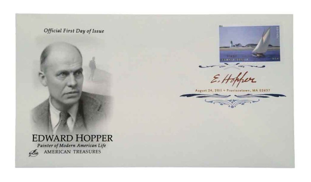 #4558 - 2011 First-Class Forever Stamp - American Treasures: Edward Hopper Classic First Day Cover with Digital Color Cancel