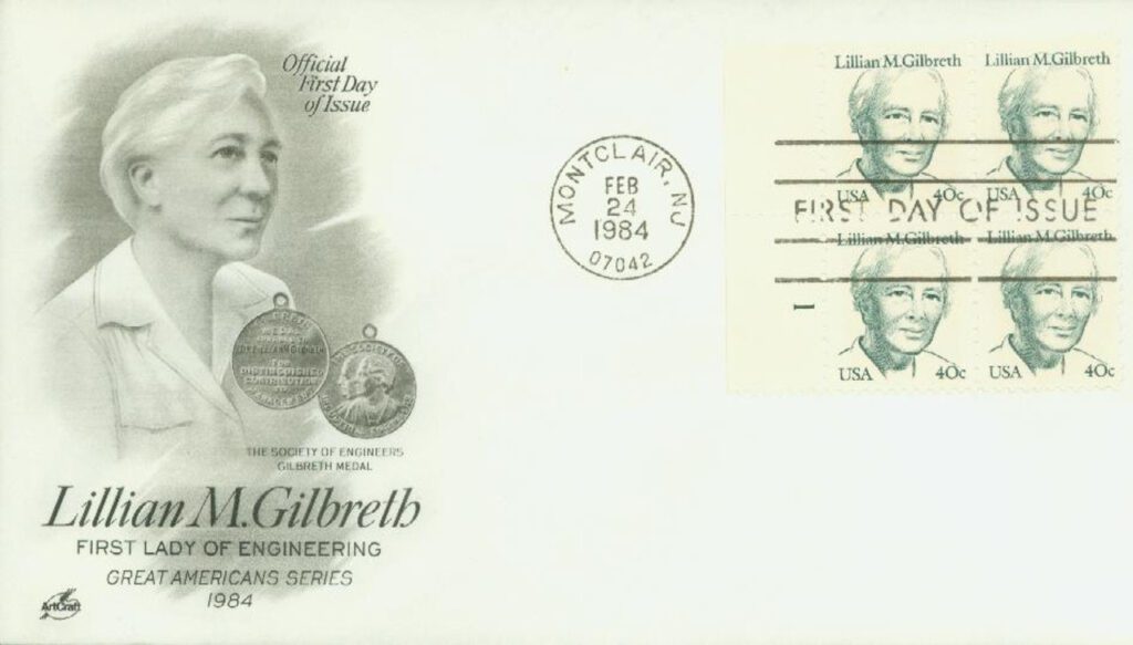 #1868 - 1984 40c Great Americans: Lillian M. Gilbreth Classic First Day Cover
