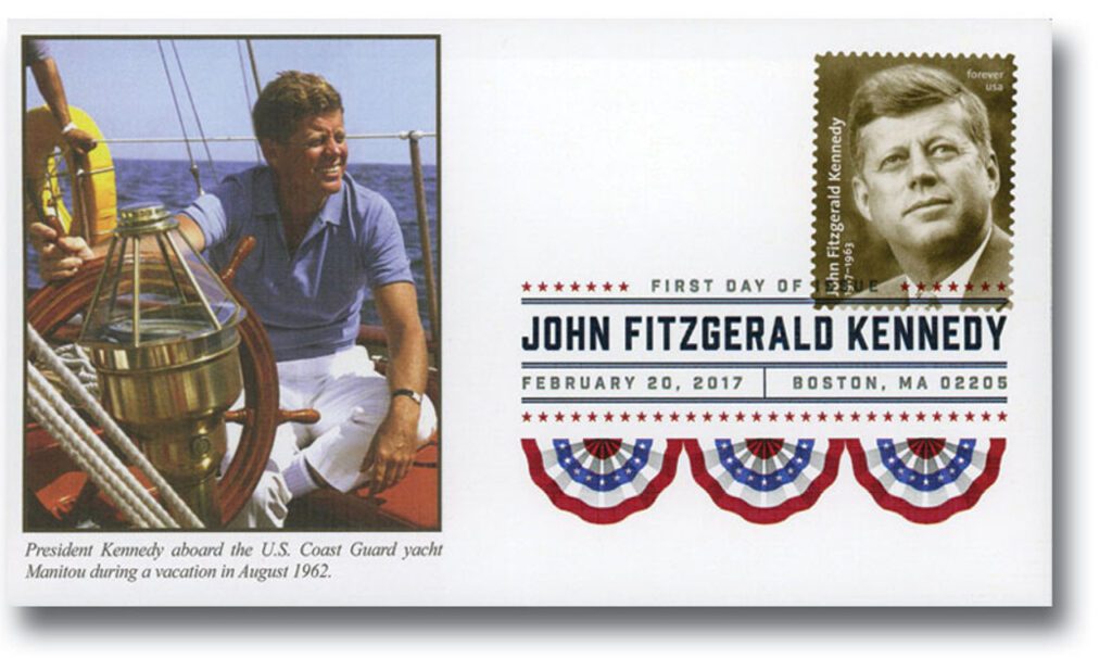 5175 - 2017 First-Class Forever Stamp - President John Fitzgerald Kennedy Fleetwood First Day Cover with Digital Color Cancel