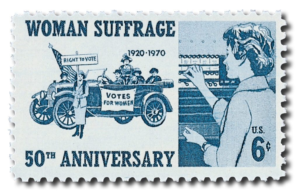 #1406 - 1970 6c Woman Suffrage 50th Anniversary