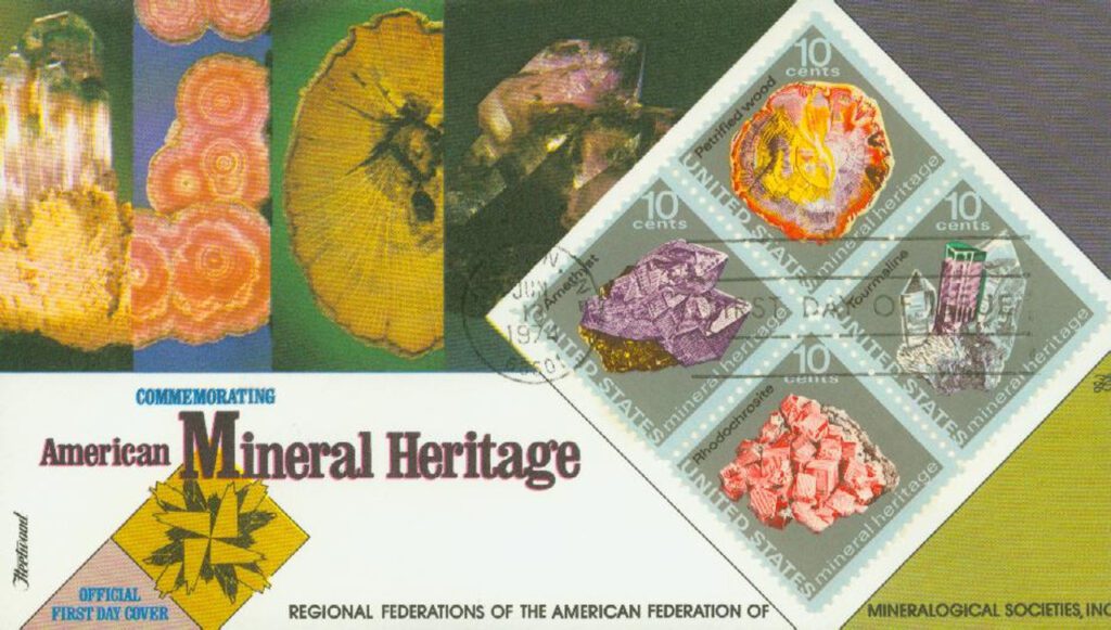 #1538-41 - 1974 10c Mineral Heritage Fleetwood First Day Cover