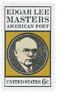 US #1405 Edgar Lee Masters