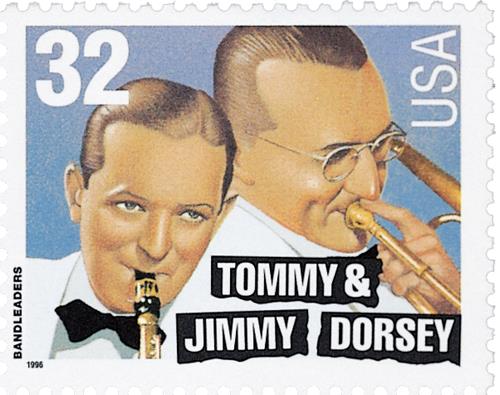 US #3097 Tommy and Jimmy Dorsey