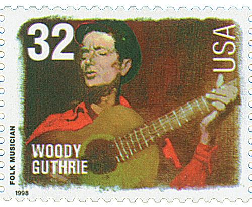 US #3213 Woody Guthrie