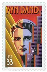 US #3308 Ayn Rand