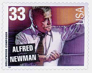 US #3343 Alfred Newman