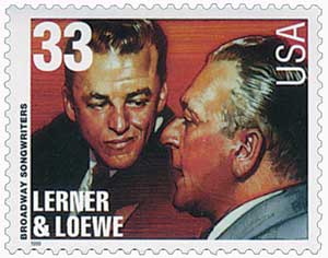 US #3346 Lerner and Loewe