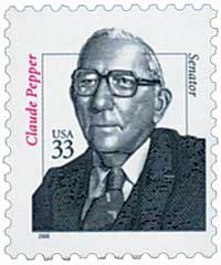 US #3426 Claude Pepper