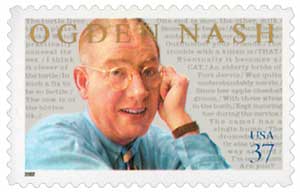 US #3659 Ogden Nash