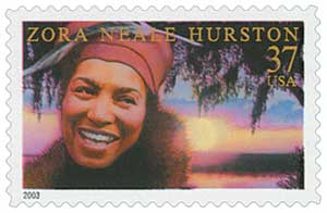 US #3748 Zora Neale Hurston