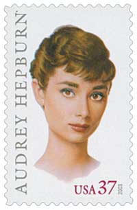 US #3786 Audrey Hepburn