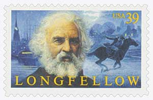 US #4124 Henry Wadsworth Longfellow