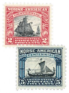 U.S. #620-21 Restaurationen & Viking Ship