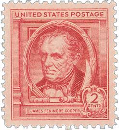 US #860 James Fenimore Cooper