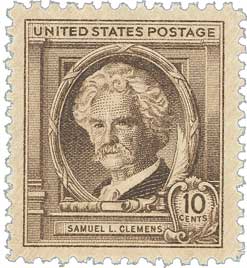 US #863 Samuel L. Clemens