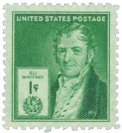 US #889 Eli Whitney