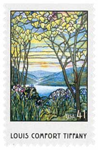 US #4165 Louis Comfort Tiffany