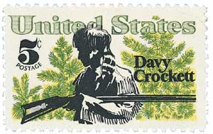 1967 5¢ Davy Crockett