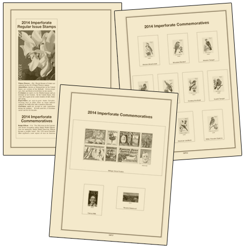 GS764 for 2014 Imperforate Issues