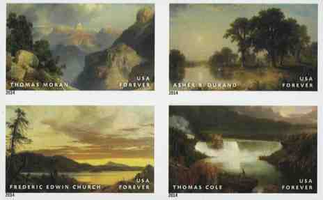 US #4917-20 Hudson River School