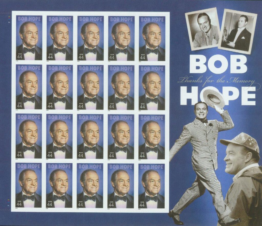#4406 - 2009 44c Bob Hope Mint Stamp Sheet