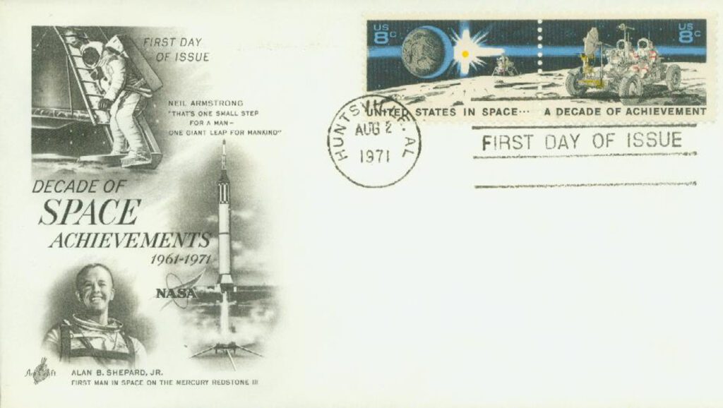 1971 8c Space Achievements Classic First Day Cover