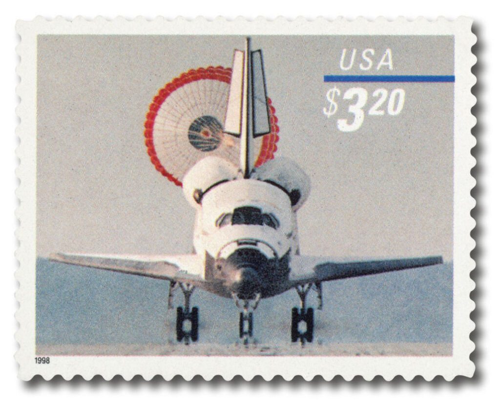 #3261 - 1998 $3.20 Space Shuttle Landing, Priority Mail