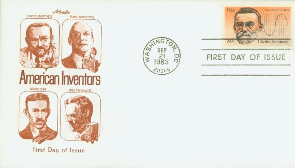 #2055 - 1983 20c American Inventors: Charles Steinmetz, Electrical Theories Classic First Day Cover