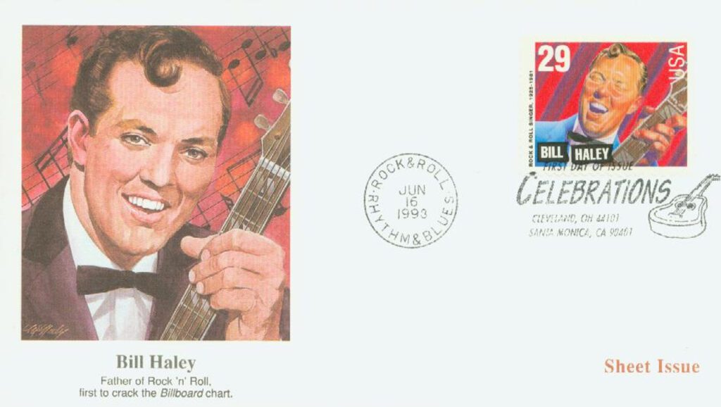 #2725 - 1993 29c Legends of American Music: Bill Haley Fleetwood First Day Cover