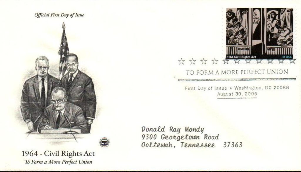 #3937g - 2005 37c To Form a More Perfect Union: Civil Rights Act Classic First Day Cover
