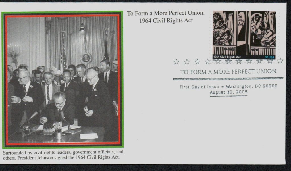 #3937g - 2005 37c To Form a More Perfect Union: Civil Rights Act Mystic First Day Cover