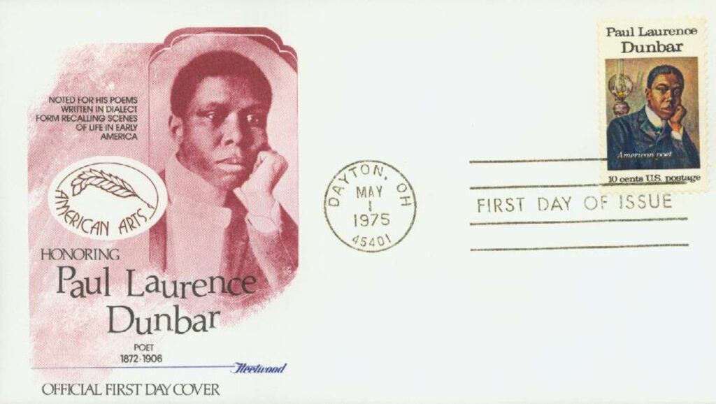 # 1554 - 1975 10c Paul Laurence Dunbar Fleetwood First Day Cover